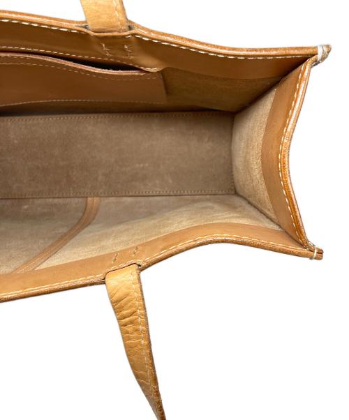 土屋鞄（ツチヤカバン）土屋鞄 (ツチヤカバン) ナチューラ ヌメ革　トートバッグ ブラウン サイズ:サイズ詳細参照の古着・服飾アイテム