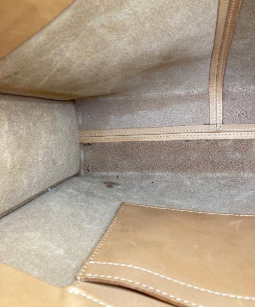 土屋鞄（ツチヤカバン）土屋鞄 (ツチヤカバン) ナチューラ ヌメ革　トートバッグ ブラウン サイズ:サイズ詳細参照の古着・服飾アイテム