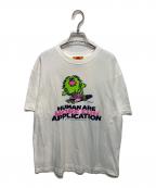SWJPエスダブリュージェーピー）の古着「プリントTシャツ」｜ホワイト