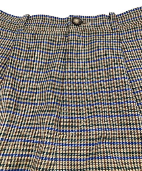 Ameri（アメリ）Ameri (アメリ) UND CHECK CARGO PANTS ベージュ サイズ:Mの古着・服飾アイテム