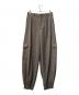 Ameri（アメリ）の古着「UND CHECK CARGO PANTS」｜ベージュ