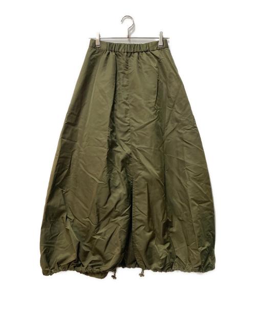 Ameri（アメリ）Ameri (アメリ) UND MA-1 LAYERED SKIRT オリーブ サイズ:Mの古着・服飾アイテム