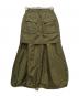 Ameri（アメリ）の古着「UND MA-1 LAYERED SKIRT」｜オリーブ