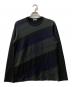 COMME des GARCONS HOMME（コムデギャルソン オム）の古着「切替 ニット」｜ブラック