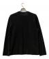 COMME des GARCONS HOMME (コムデギャルソン オム) 切替 ニット ブラック サイズ:FREE：10000円