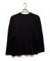 COMME des GARCONS SHIRT (コムデギャルソンシャツ) プリント ウール ニット ブラック サイズ:Ｍ：15000円