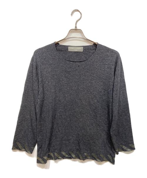 COMME des GARCONS HOMME（コムデギャルソン オム）COMME des GARCONS HOMME (コムデギャルソン オム) ニット グレー サイズ:表記無しの古着・服飾アイテム