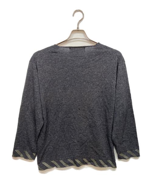 COMME des GARCONS HOMME（コムデギャルソン オム）COMME des GARCONS HOMME (コムデギャルソン オム) ニット グレー サイズ:表記無しの古着・服飾アイテム
