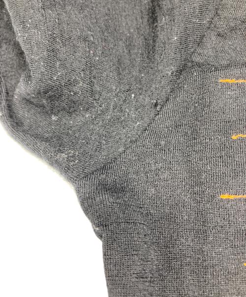 COMME des GARCONS SHIRT（コムデギャルソンシャツ）COMME des GARCONS SHIRT (コムデギャルソンシャツ) ニット ブラック サイズ:実寸参照の古着・服飾アイテム