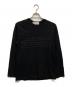 COMME des GARCONS SHIRT（コムデギャルソンシャツ）の古着「ニット」｜ブラック