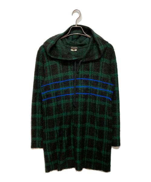COMME des GARCONS HOMME PLUS（コムデギャルソンオムプリュス）COMME des GARCONS HOMME PLUS (コムデギャルソンオムプリュス) パーカー グリーン サイズ:Ｍの古着・服飾アイテム