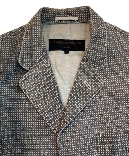 COMME des GARCONS HOMME（コムデギャルソン オム）COMME des GARCONS HOMME (コムデギャルソン オム) 製品洗いナイロン 3B ジャケット グレー サイズ:Ｓの古着・服飾アイテム
