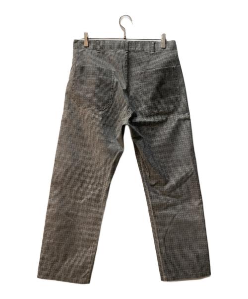 COMME des GARCONS HOMME（コムデギャルソン オム）COMME des GARCONS HOMME (コムデギャルソン オム) 製品洗い ナイロン チェックパンツ グレー サイズ:Mの古着・服飾アイテム