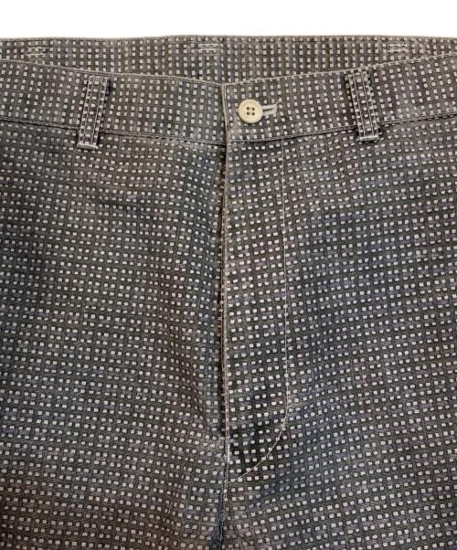 COMME des GARCONS HOMME（コムデギャルソン オム）COMME des GARCONS HOMME (コムデギャルソン オム) 製品洗い ナイロン チェックパンツ グレー サイズ:Mの古着・服飾アイテム