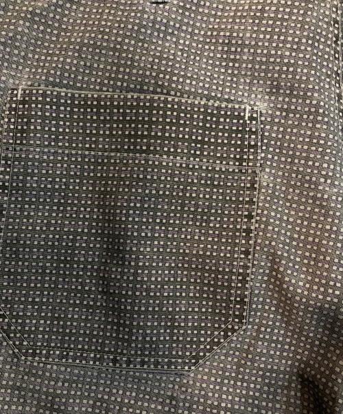 COMME des GARCONS HOMME（コムデギャルソン オム）COMME des GARCONS HOMME (コムデギャルソン オム) 製品洗い ナイロン チェックパンツ グレー サイズ:Mの古着・服飾アイテム