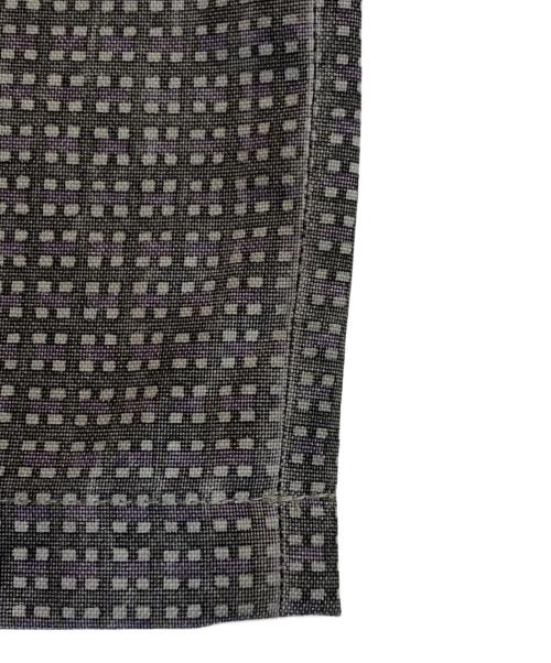 COMME des GARCONS HOMME（コムデギャルソン オム）COMME des GARCONS HOMME (コムデギャルソン オム) 製品洗い ナイロン チェックパンツ グレー サイズ:Mの古着・服飾アイテム