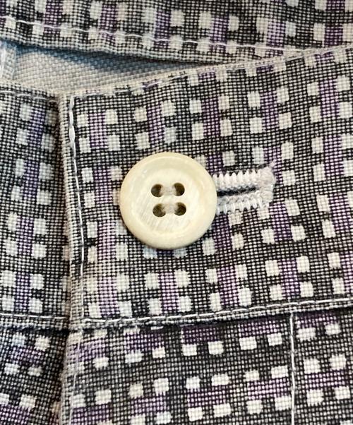 COMME des GARCONS HOMME（コムデギャルソン オム）COMME des GARCONS HOMME (コムデギャルソン オム) 製品洗い ナイロン チェックパンツ グレー サイズ:Mの古着・服飾アイテム