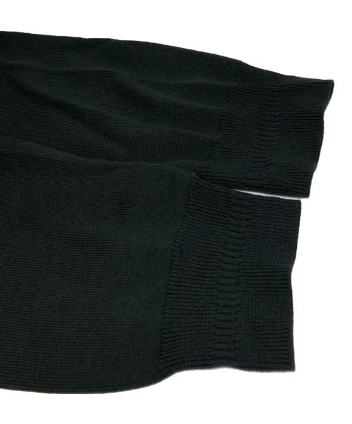 FRED PERRY（フレッドペリー）FRED PERRY (フレッドペリー) ロングスリーブ ニット シャツ ブラック サイズ:Mの古着・服飾アイテム