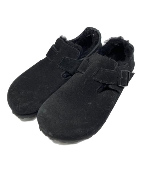BIRKENSTOCK（ビルケンシュトック）BIRKENSTOCK (ビルケンシュトック) London Shearlin ブラック サイズ:24.5の古着・服飾アイテム