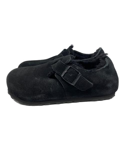 BIRKENSTOCK（ビルケンシュトック）BIRKENSTOCK (ビルケンシュトック) London Shearlin ブラック サイズ:24.5の古着・服飾アイテム