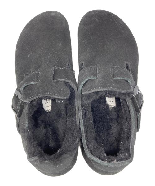 BIRKENSTOCK（ビルケンシュトック）BIRKENSTOCK (ビルケンシュトック) London Shearlin ブラック サイズ:24.5の古着・服飾アイテム