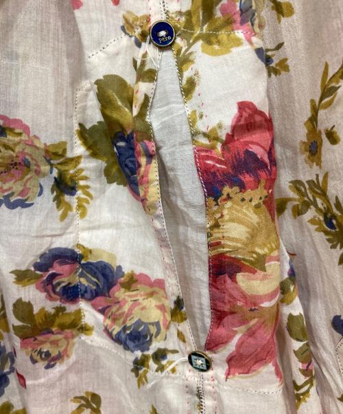 Pero（ペロ）Pero (ペロ) コットンシルクプルオーバーシャツ レッド サイズ:38の古着・服飾アイテム