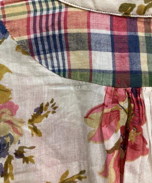 Pero（ペロ）Pero (ペロ) コットンシルクプルオーバーシャツ レッド サイズ:38の古着・服飾アイテム