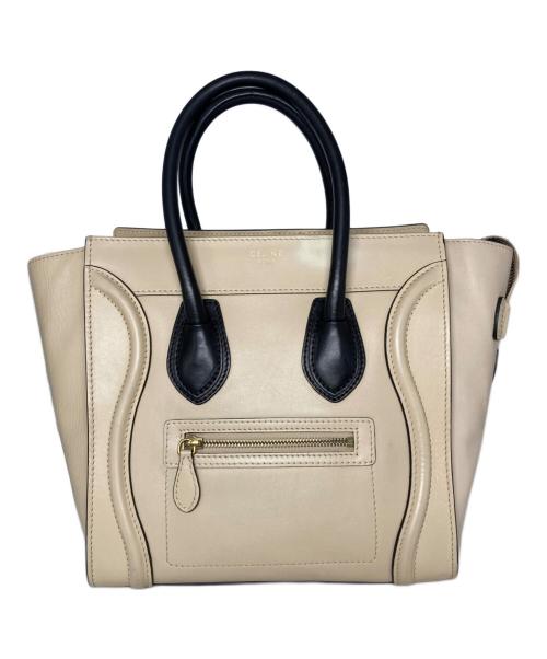 CELINE（セリーヌ）CELINE (セリーヌ) ラゲージマイクロショッパー ベージュ サイズ:サイズ詳細参照の古着・服飾アイテム