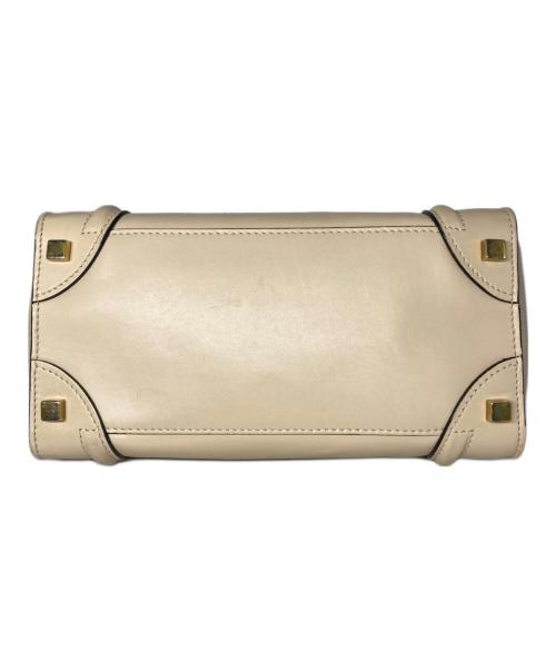 CELINE（セリーヌ）CELINE (セリーヌ) ラゲージマイクロショッパー ベージュ サイズ:サイズ詳細参照の古着・服飾アイテム