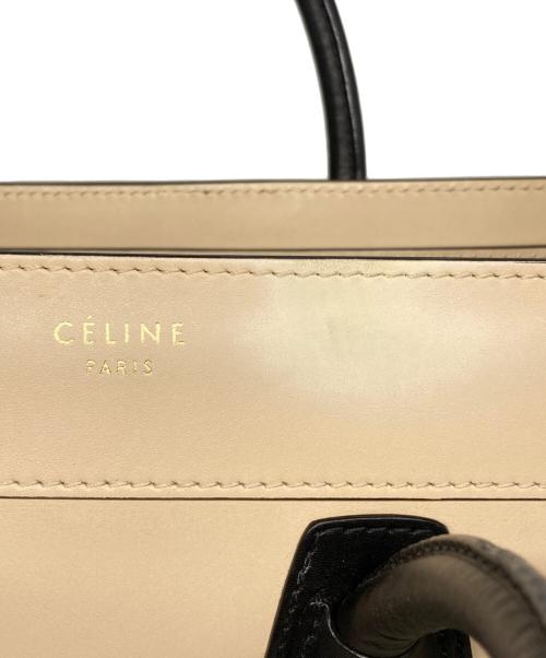 CELINE（セリーヌ）CELINE (セリーヌ) ラゲージマイクロショッパー ベージュ サイズ:サイズ詳細参照の古着・服飾アイテム