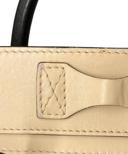 CELINE（セリーヌ）CELINE (セリーヌ) ラゲージマイクロショッパー ベージュ サイズ:サイズ詳細参照の古着・服飾アイテム