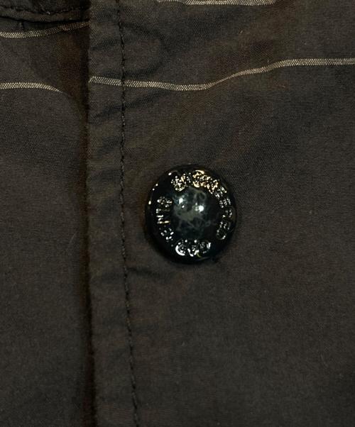 Engineered Garments（エンジニアド ガーメンツ）Engineered Garments (エンジニアド ガーメンツ) FIELD VEST-NYCO HORIZONTAL STRIPE ネイビー サイズ:XXSの古着・服飾アイテム