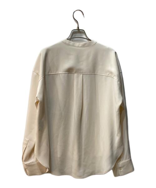 Noble（ノーブル）Noble (ノーブル) ワークディティールドレープシャツ ベージュ サイズ:FREEの古着・服飾アイテム