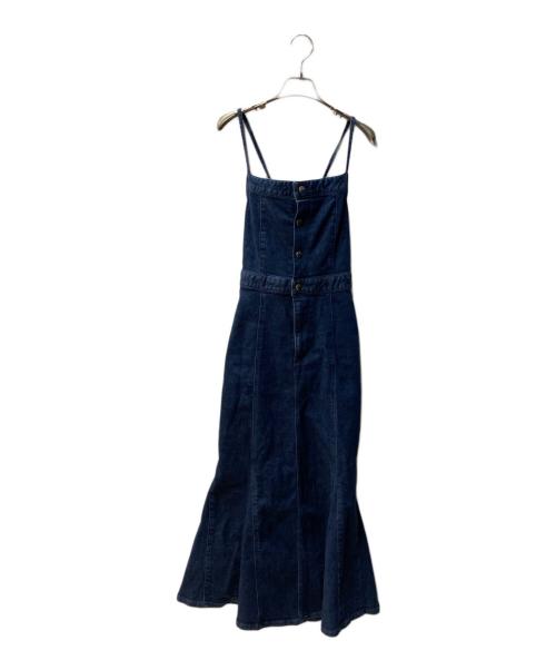 Wrangler（ラングラー）Wrangler (ラングラー) FREAK'S STORE (フリークスストア) デニム ワンピース インディゴ サイズ:Ｓの古着・服飾アイテム