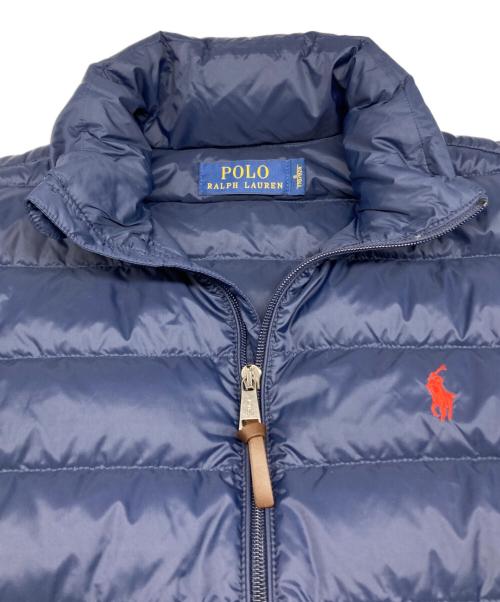 POLO RALPH LAUREN（ポロ・ラルフローレン）POLO RALPH LAUREN (ポロ・ラルフローレン) ダウンベスト ネイビー サイズ:Sの古着・服飾アイテム