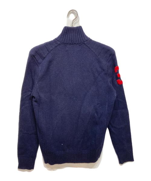 POLO RALPH LAUREN（ポロ・ラルフローレン）POLO RALPH LAUREN (ポロ・ラルフローレン) ドライバーズ ニット ネイビー サイズ:Sの古着・服飾アイテム
