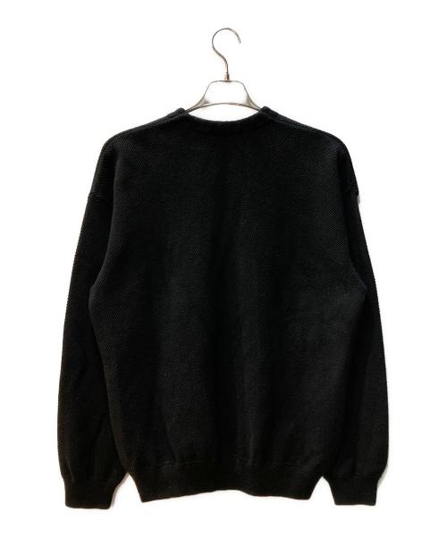 crepuscule（クレプスキュール）crepuscule (クレプスキュール) Moss Stitch V/N ブラック サイズ:2の古着・服飾アイテム