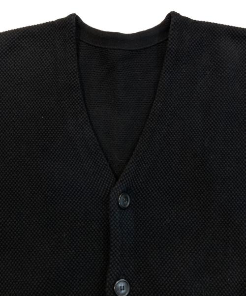 crepuscule（クレプスキュール）crepuscule (クレプスキュール) Moss Stitch V/N ブラック サイズ:2の古着・服飾アイテム