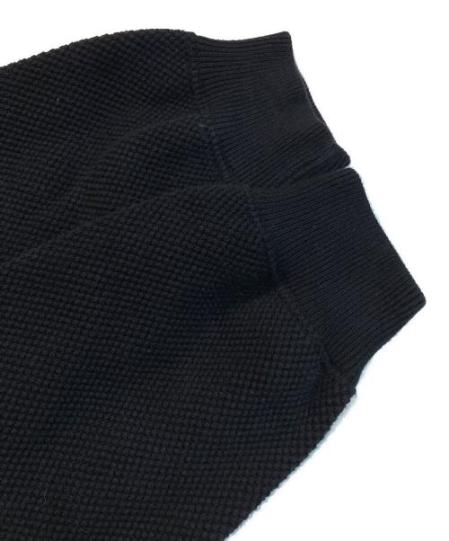 crepuscule（クレプスキュール）crepuscule (クレプスキュール) Moss Stitch V/N ブラック サイズ:2の古着・服飾アイテム