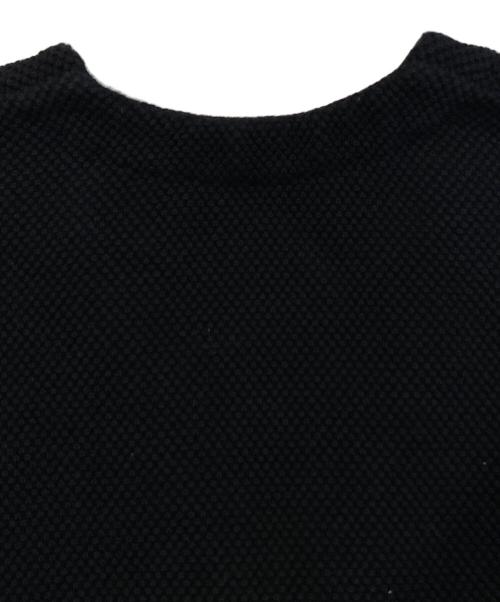 crepuscule（クレプスキュール）crepuscule (クレプスキュール) Moss Stitch V/N ブラック サイズ:2の古着・服飾アイテム