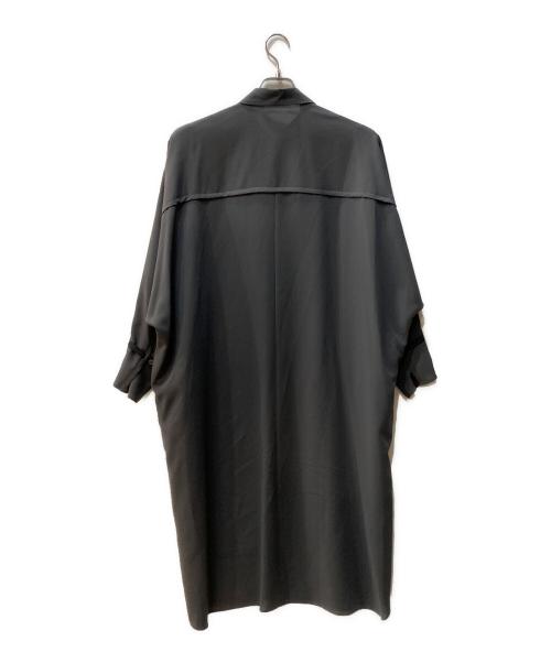 L'EQUIPE（レキップ）L'EQUIPE (レキップ) エステルボイル シャツワンピース グレー サイズ:38の古着・服飾アイテム