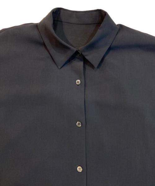 L'EQUIPE（レキップ）L'EQUIPE (レキップ) エステルボイル シャツワンピース グレー サイズ:38の古着・服飾アイテム