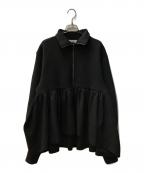 HeRIN.CYE×H.NORAヘリンドットサイ×）の古着「bubblyjersey BZ」｜ブラック