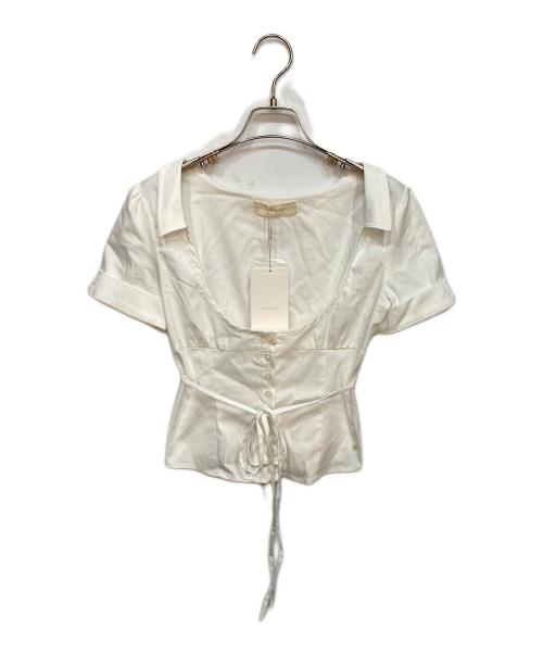 AND MARY（アンドマリー）and mary (アンドマリー) JAD PLEATS SET UP ホワイト サイズ:FREE 未使用品の古着・服飾アイテム