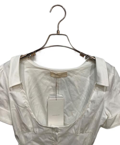 AND MARY（アンドマリー）and mary (アンドマリー) JAD PLEATS SET UP ホワイト サイズ:FREE 未使用品の古着・服飾アイテム