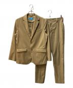 WWSダブリューダブリューエス）の古着「Biz セットアップスーツ」｜ベージュ