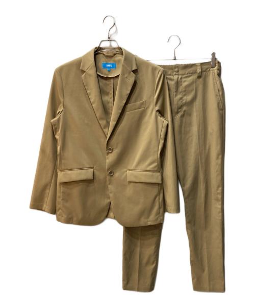WWS（ダブリューダブリューエス）WWS (ダブリューダブリューエス) Biz セットアップスーツ ベージュ サイズ:Mの古着・服飾アイテム