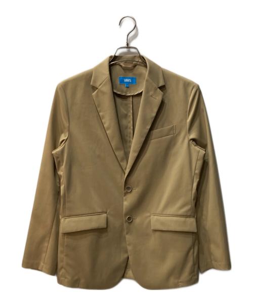 WWS（ダブリューダブリューエス）WWS (ダブリューダブリューエス) Biz セットアップスーツ ベージュ サイズ:Mの古着・服飾アイテム