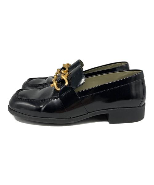 BOTTEGA VENETA（ボッテガベネタ）BOTTEGA VENETA (ボッテガベネタ) ムッシュローファー ブラック サイズ:38の古着・服飾アイテム