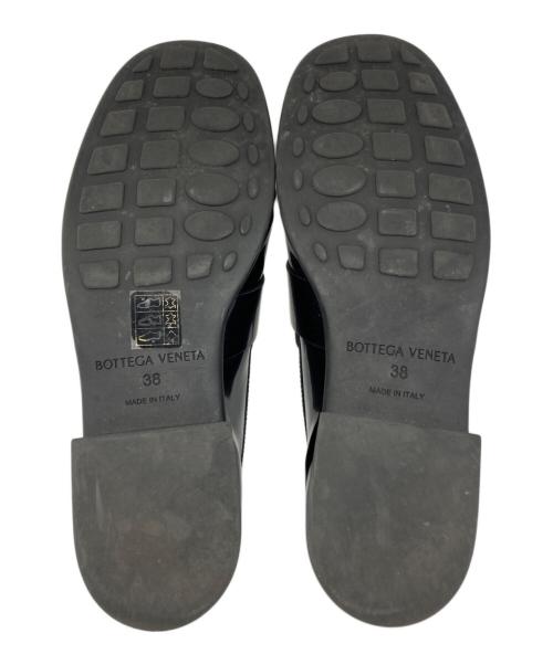 BOTTEGA VENETA（ボッテガベネタ）BOTTEGA VENETA (ボッテガベネタ) ムッシュローファー ブラック サイズ:38の古着・服飾アイテム